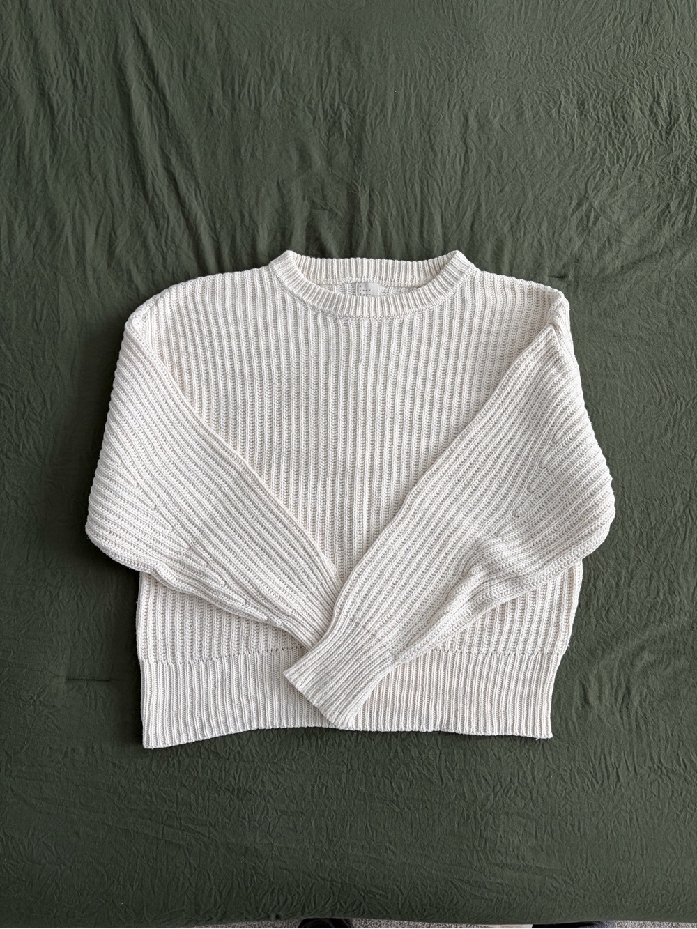 Women’s Cream Crewneck Sweater